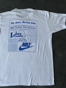 80s nike vintage Tシャツ オレンジスウォッシュ ナイキ 染込み ビンテージ チャンピオン 70s