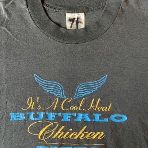 80s 90s XL buffalo pizza ビンテージ Tシャツ バッファローピザ vintage oneita 企業 ピザ屋の画像3