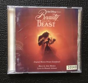 CD『 美女と野獣』（1992年） BEAUTY AND THE BEASTディズニー名作 セリーヌ・ディオン アラン・メンケン 中古レンタル使用済 ケース新品