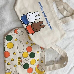 トートバッグ　miffy ミッフィー　ミニ　バッグ　コットン　鞄 