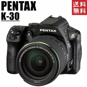  Pentax PENTAX K-30 DA18-135mmWR lens kit black digital single‐lens reflex camera used 