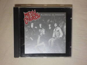 『Metal Church/Blessing In Disguise(1989)』(ELEKTRA 9 60817-2,3rd,USA盤,歌詞付,Badlands,Fake Healer)