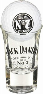 Jack Daniel's x Callaway☆ジャック・ダニエル ショットグラス ＆ キャロウェイ ゴルフボール★新品未使用☆日本未発売