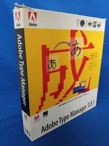 Adobe Type Manager 3.8J Macintosh Mac タイプマネージャ ジャンク