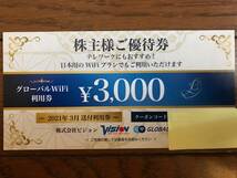 『送料無料　コード通知』 ビジョン 株主優待券 申込有効期限2022年3月31日_画像1