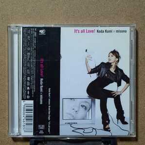 倖田來未×misono「It's all Love!」CD+DVD　前山田健一(ヒャダイン)　h-wonder　faraway　塩川満己 天秤 久保田光太郎 day after tomorrow