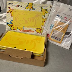 Newニンテンドー3DS LL ポケットモンスター サン・ムーン ピカチュウ【イエロー】 RED-S-YCAA