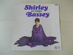 P6232　即決　LPレコード　シャーリー・バッシー『オン・ステージ』　国内盤　ペラジャケ