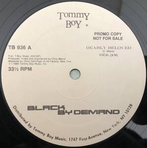 OLD MIDDLE 放出中 / US ORIGINAL PROMO / BLACK BY DEMAND / IN THE MIST OF FUNK / DEARLY BELOVED / 1989 HIPHOP