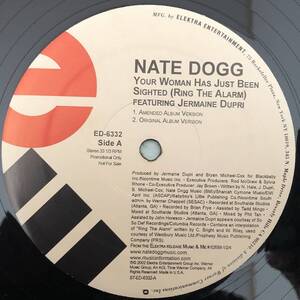 WESTSIDE / US PROMO ONLY / NATE DOGG / YOUR WOMAN HAS JUST BEEN SIGHTED (RING THE ALARM) FEAT JERMAIN DUPRI / 2002 HIPHOP