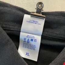 激レア 入手困難 非売品 HONDA 本田技研工業 刺繍ロゴ 半袖 ポロシャツ メンズ 大きいサイズ XL ブラック コレクター_画像8