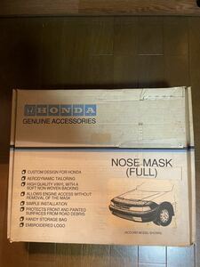 超希少！新品未使用！CIVIC 4DR90ー91 NOSE MASK（FULL）08P35ーSH1ー100 USDM/JDM/lowrider/EFシビック/ホンダ/オールドスクール