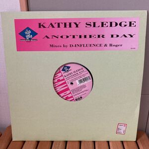 KATHY SLEDGE、another day、2枚組12インチ、R&B、HIPHOP、SISTER SLEDGE、remix