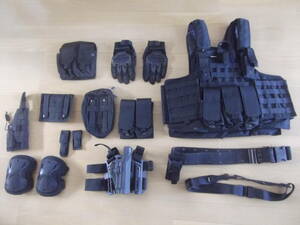 [ together ] Tactical Vest /SIVIMEN+ pouch * belt *SIG for ho ru Star * protector * extra glove *sigP228