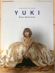 ピアノ弾き語り YUKI Best Selection／楽譜