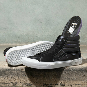 新品未使用 VANS バンズ x DEMOLITION SK8HI PRO BMX スケートハイ プロ BMX ブラック 黒 定価13,200円 US9.5 27.5センチ 送料無料