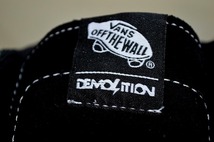 新品未使用 VANS バンズ x DEMOLITION SK8HI PRO BMX スケートハイ プロ BMX ブラック 黒 13,200円 送料無料 US9.5 27.5センチ_画像6