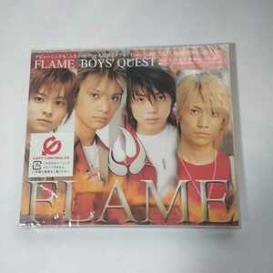 M043　CD　FLAME BOYS’ QUEST デビューシングル「ムネノコドウ」から「Truly」４曲を含むFLAME待望の１st アルバム