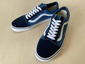 26.5cm バンズ 紺/白 オールドスクール VANS OLD SKOOL NAVY US8.5/26.5cm VN000D3HNVY