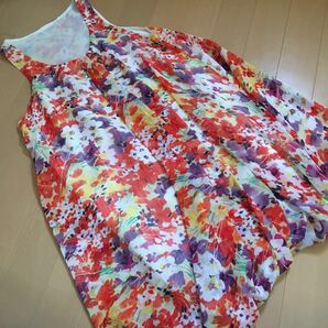 プロフィール 花柄 ワンピース