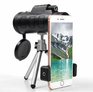 * 40X60 telescope single eye Pro BAK4p rhythm high quality hd Vision hand-held zoom telescope tripod & smartphone fixation .. attaching unused!!