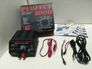 急速充電器 PERFECT4000　通電写真あり