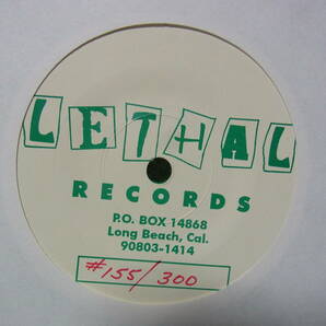 アナログ 7INCH EP ● 輸入盤 The Crowd Dig Yourself Lethal Records - LETHAL-3-2011 ～ GREEN LBELの画像5