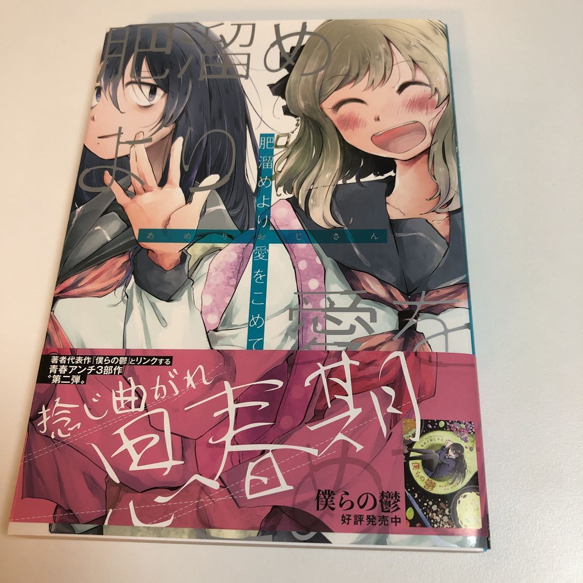 AMERI Ojisan Koedame Yori Ai wo Komete Illustrated Signed Book First Edition Autographed Name Book AMERI Ojisan Koedame Yori Ai wo Komete, comics, anime goods, sign, Hand-drawn painting