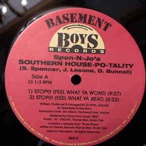 Spen-N-Jo's Southern House-Po-Tality / Stop!!! (Feel What Ya Wont)