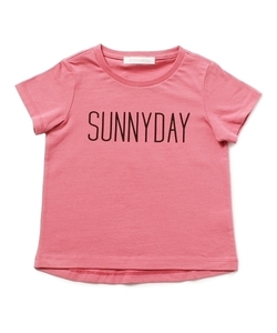 新品 　THE SHOP TK　SUNNY DAY Tシャツ　ピンク系　14(140cm)　定価1089円