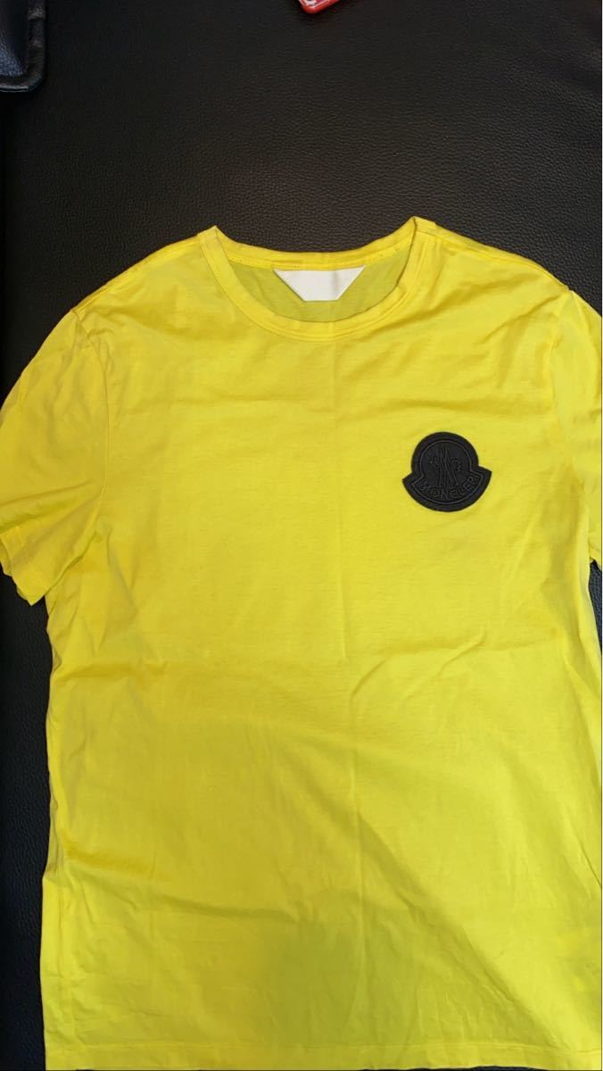 夜空 美品MONCLER GENIUS7 TシャツSイエロー | www.andrebaima.com.br