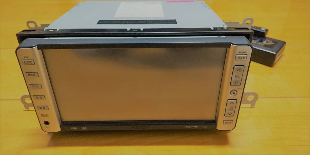 ★TOYOTA純正 ナビゲーション+DVD走行中視聴可ブリッツTVジャンパー付属