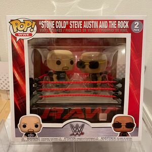 FUNKO POP! WWE スティーブ・オースチン& ザ・ロック　リング版