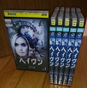 米国　「TVドラマ・DVD6巻」　●ヘイヴン・シーズン 1 （6巻）（2010年放送）レンタル落ちDVD