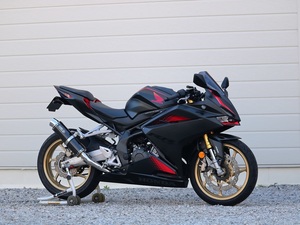 新品 WR’S CBR250RR 2020～ (2BK-MC51) フルエキ ラウンドタイプ カーボンサイレンサー仕様 SC1240JM ダブルアールズ マフラー