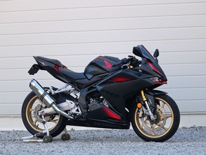 新品 WR’S CBR250RR 2020～ (2BK-MC51) フルエキ SS-OVALタイプ ステンレスサイレンサー仕様 LD1240JM ダブルアールズ マフラー