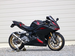 新品 WR’S CBR250RR 2020～ (2BK-MC51) フルエキ SS-OVAL SHORT_LINE ステンレスサイレンサー仕様 FD1240JM ダブルアールズ マフラー