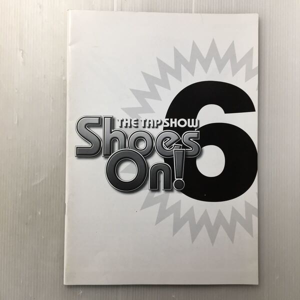 zaa-m1ac♪THE TAP SHOW SHOOS ON!2004年 公演舞台パンフレット 川平滋英/本間憲一/藤浦功一 博品館劇場