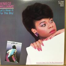 新品同様 12' 超美品　DENIECE WILLIAMS / LET'S HEAR IT FOR THE BOY_画像1