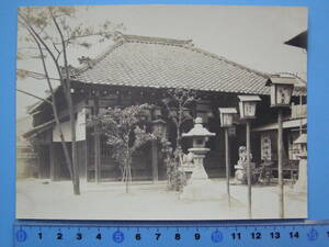 (A35) 写真 古写真 戦前 京都 三条大橋東 檀王法林寺 盗難除けの主夜神