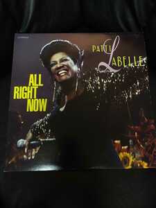 PATTI LABELLE - ALL RIGHT NOW【12inch】1992' Us Original