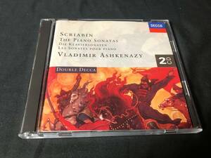 VLADIMIR ASHKENAZY - SCRIABIN THE PIANO SONATAS CD / スクリャービンピアノ曲集　ウラジミール・アシュケナージ　2枚組