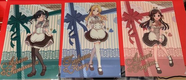 THE lDOLM@STER CINDERELLA GIRLS シンデレラガールズ クリアファイル 未使用品. 11枚セット