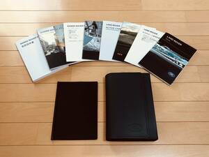 ***LAND ROVER / Range Rover Evoque ** owner manual set 2013 year ***