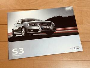 ◆◆◆AUDI アウディ S3 Sportback スポーツバック◆◆厚口カタログ 2012年2月発行◆◆◆