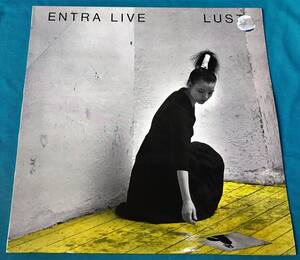 LP●Entra Live / Lust SWEDENオリジナル盤DISLP-2002