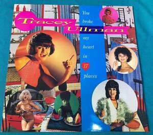 LP●Tracey Ullman / You Broke My Heart In 17Places UKオリジナル盤Stiff SEEZ51 breakaway ロンドンナイト クボタタケシ