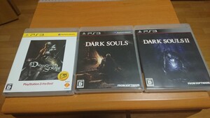 PS3 ソフト3本セットデモンズソウル ダークソウル1&2