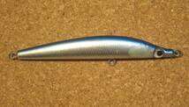 感動保存工房むらせ　ムラセ ミノージグ Murase Minnow Jig MJ.AgF-150 銀箔body ブルーバック 美品_画像2