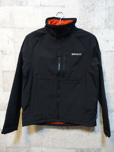 SHAD soft shell jacket ソフトシェルジャケット Sサイズ black 999361S